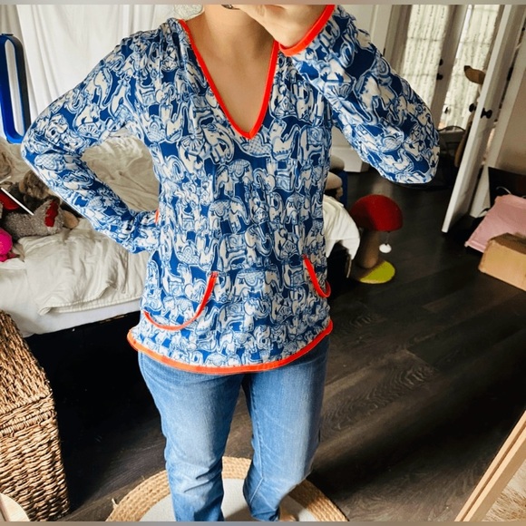 ‼️FINAL SALE MUST GO‼️🩷✨LILY PULITZER WOMEN’S LUXLETIC ELEPHANT HOODIE✨🩷 - Picture 9 of 10